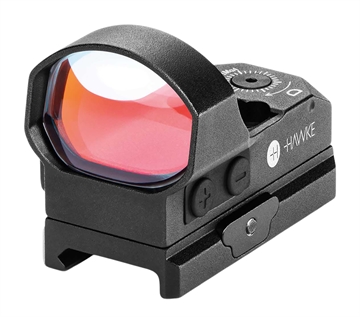 Picture of Hawke Sport Optics  Reflex Sight  Black 1x34mm Illuminated Circle w/Red Dot Reticle Weaver Rail Mount 50544928 12145