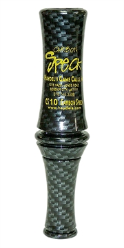 Picture of Haydel's Game Calls Carbon Speck Open Call Single Reed Specklebelly Sounds Attracts Geese Black Carbon CS10