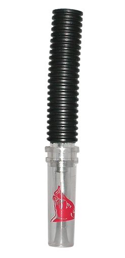 Picture of Haydel's Game Calls Pig Squealer Grunter Call Attracts Hog Clear/Black Plastic PS92