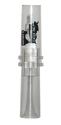 Picture of Haydel's Game Calls XLS83 Avian Extra Loud Open Call Specklebelly Sounds Attracts Geese Clear Polycarbonate XLS83 XLS-83