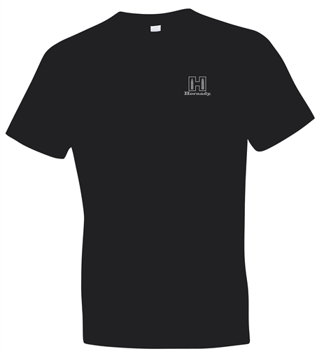 Picture of Hornady Gear Fueled By Hornady Black Cotton, Short Sleeve Semi-Fitted XL 30124
