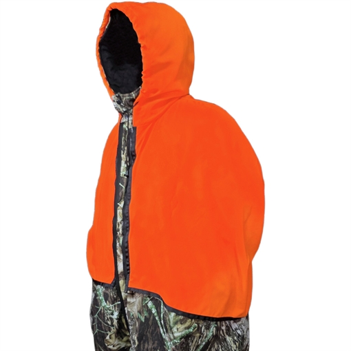 Picture of Heater Body Suit Orange Overlay w/Hood HBSOLWH