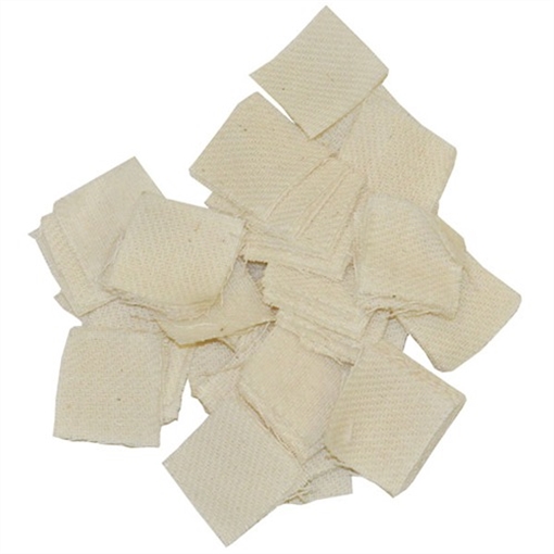 Picture of Brownells HEAVY DUTY SQUARE COTTON PATCHES, .875''/.17/.20 CAL, 1000 PK    BR017-B