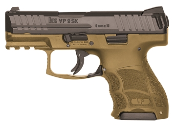 Picture of H&K VP9SK HGA 9MM 3.39" BBL FDE 2/10RD MAGS 81000095