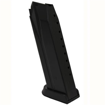 Picture of Heckler & Koch Magazine, 45ACP, 10 Rounds, Fits HK45, Blued Finish, Red Follower 50248619