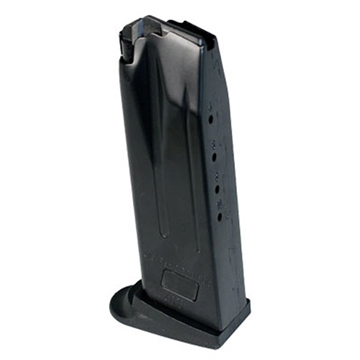 Picture of Heckler & Koch Magazine, 40 S&W, 10 Rounds, Fits USP-C & P2000, Finger Rest, Blued Finish, Red Follower 50259082