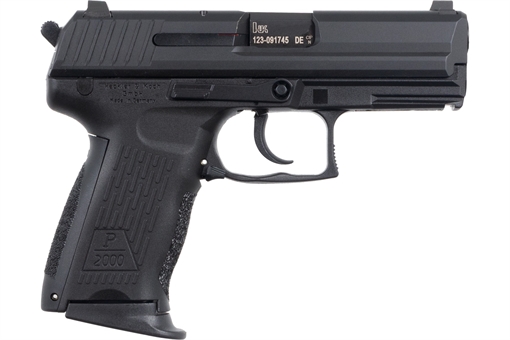 Picture of H&K P2000 HGA 9MM V2 LEM BLACK 2/10RD MAGS 81000039
