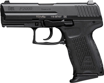 Picture of H&K P2000 HGA 9MM 3.66" BBL V2 LEM BLACK NS 3/13RD MAGS 81000038