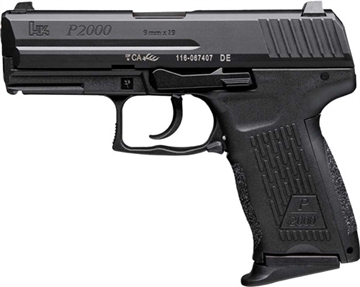Picture of H&K P2000 HGA 40S&W 3.66" BBL V3 DA/SA BLACK NS 3/10RD MAGS 81000052
