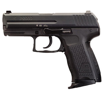 Picture of H&K P2000 HGA 40S&W 3.66" BBL V3 DA/SA BLACK 2/10RD MAGS 81000051