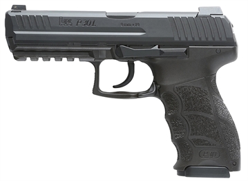 Picture of Heckler & Koch P30L, Semi-automatic, V1 LEM-DAO, Full Size, 9MM, 4.45" Barrel, Matte Finish, Black, Front Night Sight, 2 Magazines (1)-20 Rounds and (1)-17 Rounds 81001089