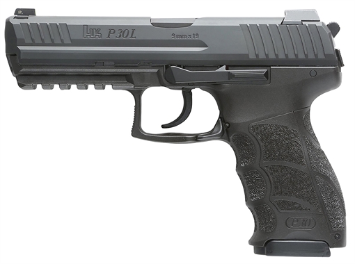 Picture of HECKLER AND KOCH P30L V3 DA/SA 9MM 4.45IN BARREL 2-15RD REAR DECOCKING BUTTON 81001093