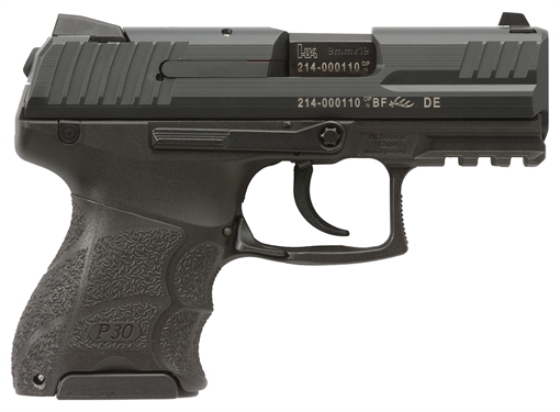 Picture of H&K P30SK HGA 9MM 3.27" BBL V1 LEM DAO 2/10RD MAGS 81000084