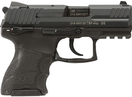 Picture of H&K P30SKS HGA 9MM 3.2" BBL V3 DA/SA NS 3/10RD MAGS 81000089