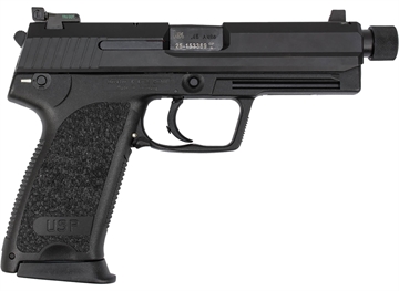 Picture of H&K USP45 TACTICAL HGA 45 AUTO 5.09IN BBL V1 DA/SA BLACK NS 3/12RD MAGS 81000351