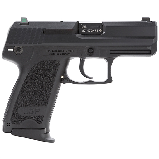 Picture of H&K USP9 Compact 9mm Luger 13rd Magazines(3) 3.58" Barrel V1 DA/SA Decocking Lever Night Sights 81000330