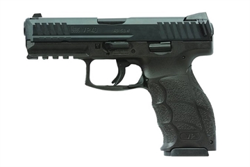 Picture of HK VP40 40 S&W 10+1 4.09" Black Steel Barrel, Black Cerakote Serrated Steel Slide, Black Polymer Frame w/Picatinny Rail, Black Interchangeable Backstrap Grip 81001161