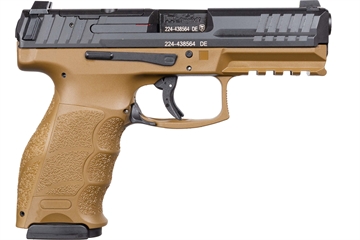 Picture of H&K VP9 Optics Ready Handgun 9mm Luger 17rd Magazines(3) 4.09" Barrel FDE Night Sights 81000608