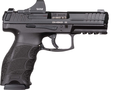 Picture of H&K VP9 Handgun 9mm Luger 17rd Magazine 4.09" Barrel Black with Holosun SCS Red Dot Sight 81000802