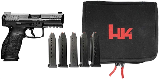 Picture of HECKLER & KOCH VP9 TAC PACK 9MM 5 17RD MAGS AND BAG 81000916