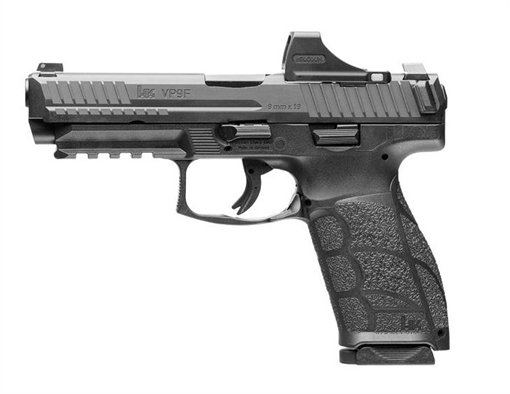 Picture of H&K VP9A1 F Handgun 9mm Luger 10rd Magazines (2) 4.53" Barrel Black Holosun SCS - CA Compliant 81001496