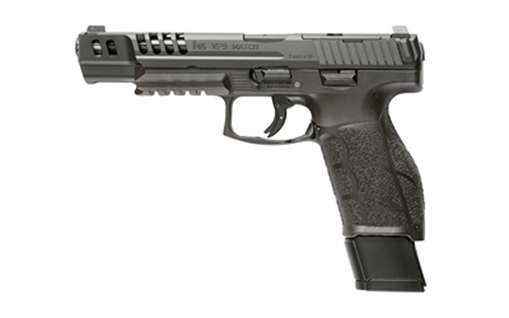Picture of H&K VP9A1 MATCH HGA 9MM  5.51IN BBL FS BLACK 2-15RD MAGS OPTICS READY 81001263