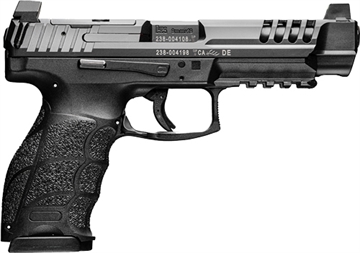 Picture of HK VP9L OPTICS READY 9MM 5" BBL 3-DOT FS 2-15RD BLK IL AP< 81000934