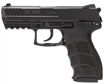 Picture of H&K P30S V3 Handgun .40 S&W 10rd Magazines (2) 3.85" Barrel Black 81000129