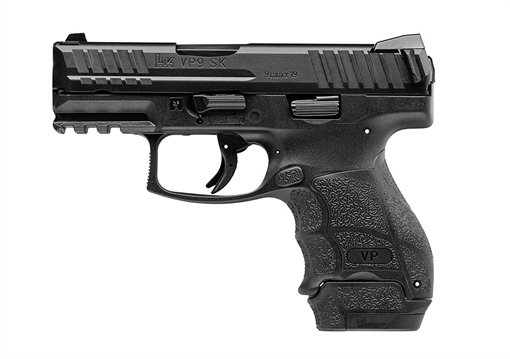 Picture of H&K VP9SK-B HGA 9MM 3.39" BBL BLACK NS 3/10RD MAGS 81000296