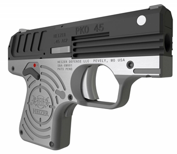 Picture of Heizer CKH45BLK Pocket 45 45 ACP 2.75" 5+1 Stainless Steel Black Stainless Steel Slide 858560003739