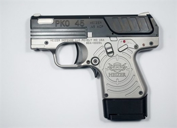 Picture of HEIZER POCKET PKO-45 HGA 45ACP SEMI 5 RD BLAZE BBL & SLIDE TRUGLO NS 5RD & 7RD EX MAG 858912007019