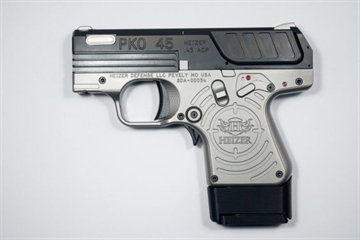 Picture of HEIZER POCKET PKO-45 HGA 45ACP SEMI 5 RD TAC BLAZE BARREL & SLIDE TRUGLO NS 5RD & 7RD EX MAG 858912007002