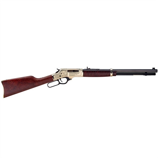 Picture of Henry Repeating Arms HENRY 30/30 BRASS WILDLIFE ENGRAVED H009BWL