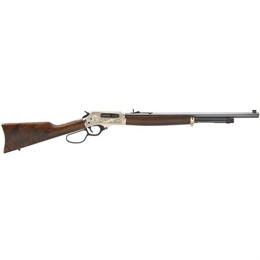 Picture of Henry Repeating Arms HENRY 45-70 BRASS WILDLIFE ENGRAVED H010BWL