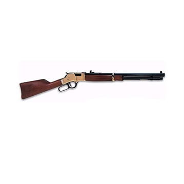 Picture of HENRY BIG BOY BRASS LEVER ACTION RIFLE RIL 45 COLT 20 IN OCT BBL BLUE/WALNUT 10RD H006C