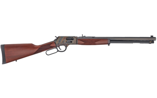 Picture of Henry Repeating Arms Big Boy Color Case Hardened, Lever Action, Side Gate, 357 Mag, 38 Special, 20" Octagon Blued Steel Barrel, Straight-grip American Walnut Stock, Fully Adjustable Semi-Buckhorn Sights, 10 Round H012GMCC
