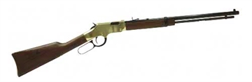Picture of Henry Repeating Arms Golden Boy, Lever Action, 17HMR, 20" Barrel, Brass Receiver, Walnut Stock, Adjustable Sights H004V