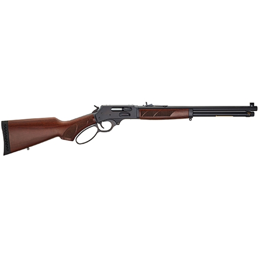 Picture of Henry Repeating Arms Lever Action, Lever, 30-30 Winchester, 20", Blue, 5 Rounds, Side Gate Large Loop, Adjustable Sights, Blued, Walnut H009GL
