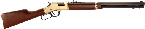 Picture of Henry Big Boy Classic Full Size 327 Federal Mag 10+1 20" Blued Octagon Barrel, Polished Brass Receiver, American Walnut Stock Right Hand H006M327