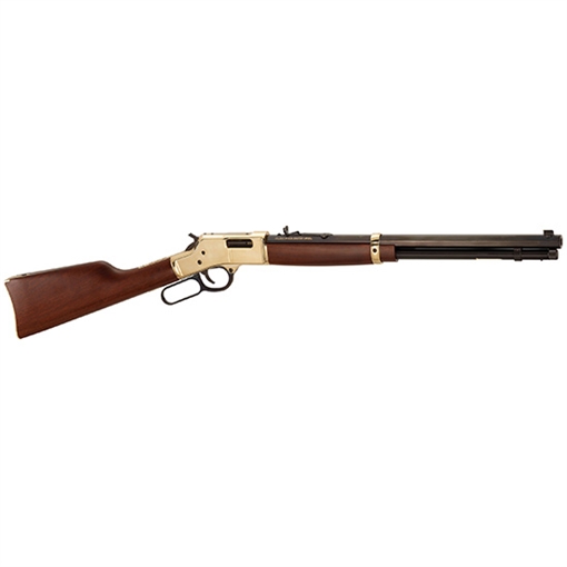 Picture of Henry Big Boy Classic Full Size 41 Rem Mag 10+1 20" Blued Octagon Barrel, Polished Brass Receiver, American Walnut Stock Right Hand H006M41