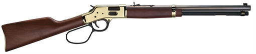 Picture of Henry Repeating Arms Big Boy, Lever Action Rifle, 45 Long Colt, 20" Octagon Barrel, Blued Finish, Brass Receiver, Large Loop Lever, Fully Adjustable Semi Buckhorn Sights, American Walnut Stock, 10 Rounds H006GCL