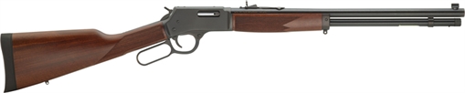 Picture of Henry Repeating Arms Big Boy Steel, Lever Action, 41 Magnum, 20" Barrel, Blue Finish, Straight-grip American Walnut Stock, Adjustable/Bead Sights, 10Rd H012M41