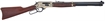 Picture of Henry Repeating Arms Brass, Wildlife Edition, Lever Action Rifle, 30-30 Winchester, 20" Octagon Barrel, Brass Receiver, Deer Engraving, Side Load Gate, Fully Adjustable Semi Buckhorn Sights, American Walnut Stock, 5 Rounds H009BGWL
