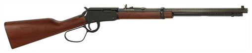 Picture of Henry Frontier Large Loop 17 HMR Caliber with 11+1 Capacity, 20" Barrel, Black Metal Finish & American Walnut Stock Right Hand (Full Size) H001TVL