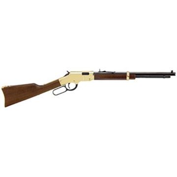 Picture of Henry Golden Boy Youth 22 Short/ 22 Long/ 22 LR 12 LR/16 Short Capacity, 17" Barrel, Brasslite Metal Finish, American Walnut Stock, Right Hand H004Y