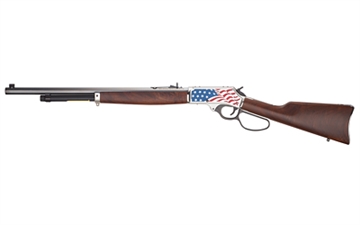 Picture of HENRY REPEATING ARMS H10 AMERICA'S 250TH ANNIVERSARY TRIBUTE EDITION RIFLE 45-70 GOV'T 22IN BARREL 4RD NICKEL H010BG-250 H010BG-250 H010BG250