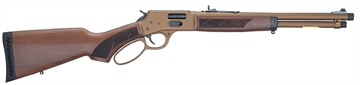 Picture of Henry H12 Explorer Carbine Rifle .44 Mag/.44 Spl 7rd Capacity 16.5" 5/8x24 Threaded Barrel Walnut Stock H012XCW-44M H012XCW44M