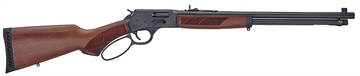 Picture of HENRY H12 PROVIDER SIDE GATE LEVER ACTION RIFLE RIL 357MAG/38 SPL 20 IN BBL BLUE/WALNUT PG 10 RD H012PG-357 H012PG357