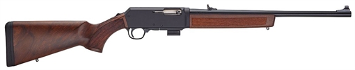 Picture of Henry Repeating Arms H004, Spirit of the Corps Tribute Edition, Lever Action Rifle, 20" Blued Octagon Barrel, Nickel Plated Engraved Receiver, Engraved American Walnut Stock, Adjustable Semi-Buckhorn Rear Sight, Brass Bead Front Sight, 16 Rounds H004MC H027NH9G