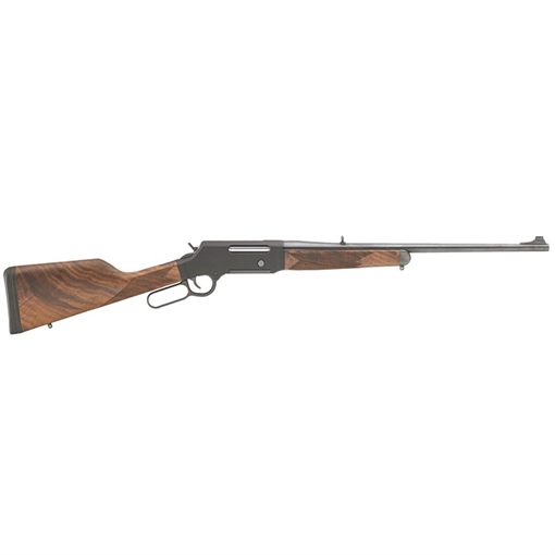 Picture of Henry Long Ranger Full Size 308 Win 4+1 20" Blued Steel Barrel, Black Hard Coat Anodized Steel Receiver, American Walnut Stock Right Hand H014S308